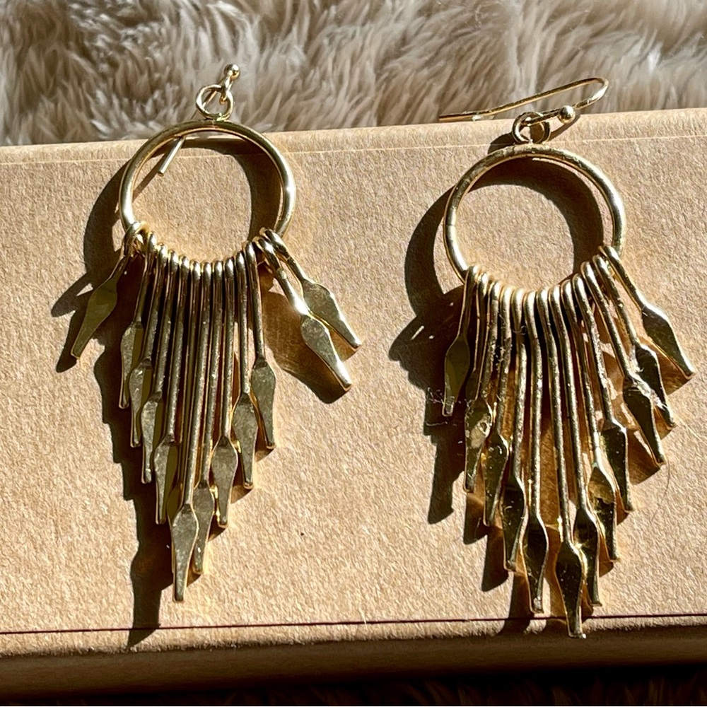 Gold Boho Earrings